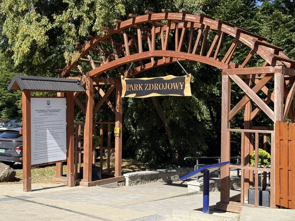 Park Zdrojowy w Polańczyku