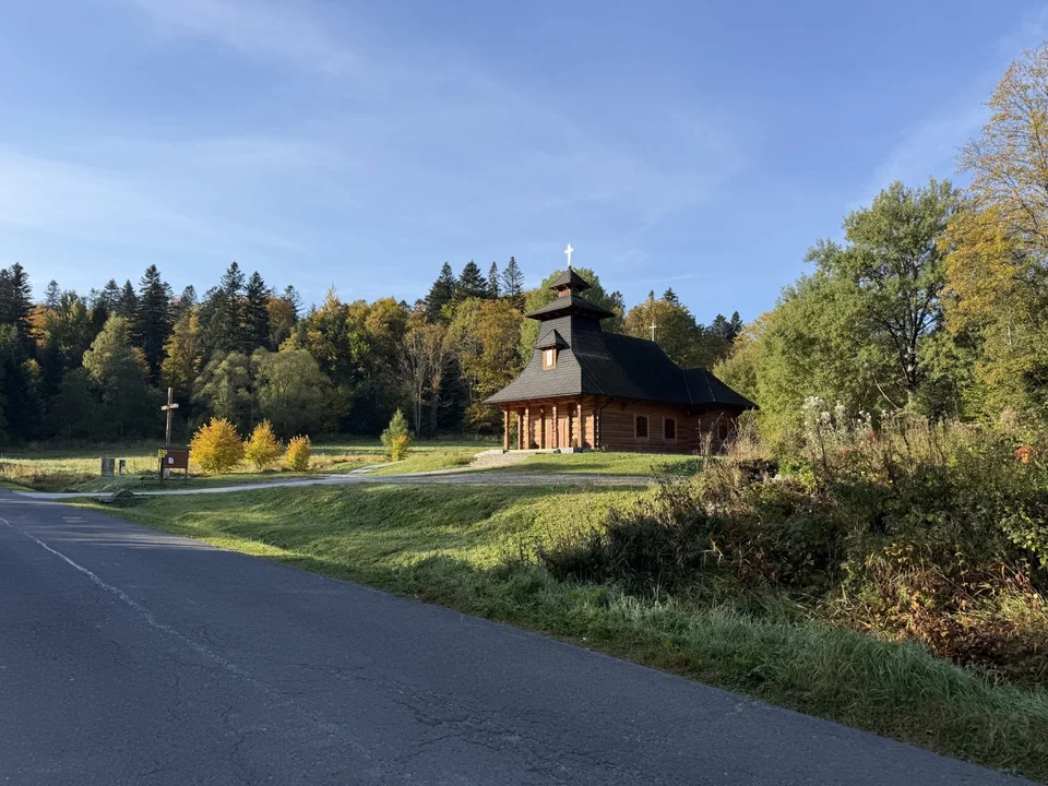 Najmłodszy drewniany kościół w Bieszczadach