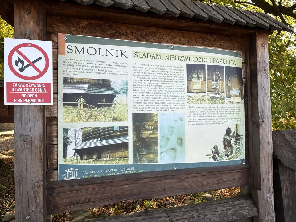 Cerkiew w Smolniku w Bieszczadach